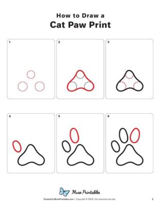 how to draw a cat paw print but why do cats prefer soft surfaces over hard ones?